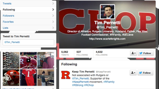 Did Tim Pernetti Create A "Keep Tim Pernetti" Twitter Account?